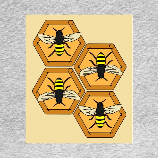 Sweet Honey Bees Beekeeper Beekeeper by flofin